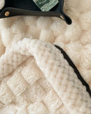 Cobertor de Veludo Tartaruga Flanelado Macio Aconchegante e Ideal para o Inverno