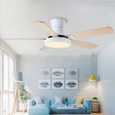 Ventilador de teto moderno com Luminária - ZenithBreeze Street M1