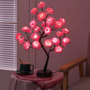 Luminária decorativa - Magic rose tree