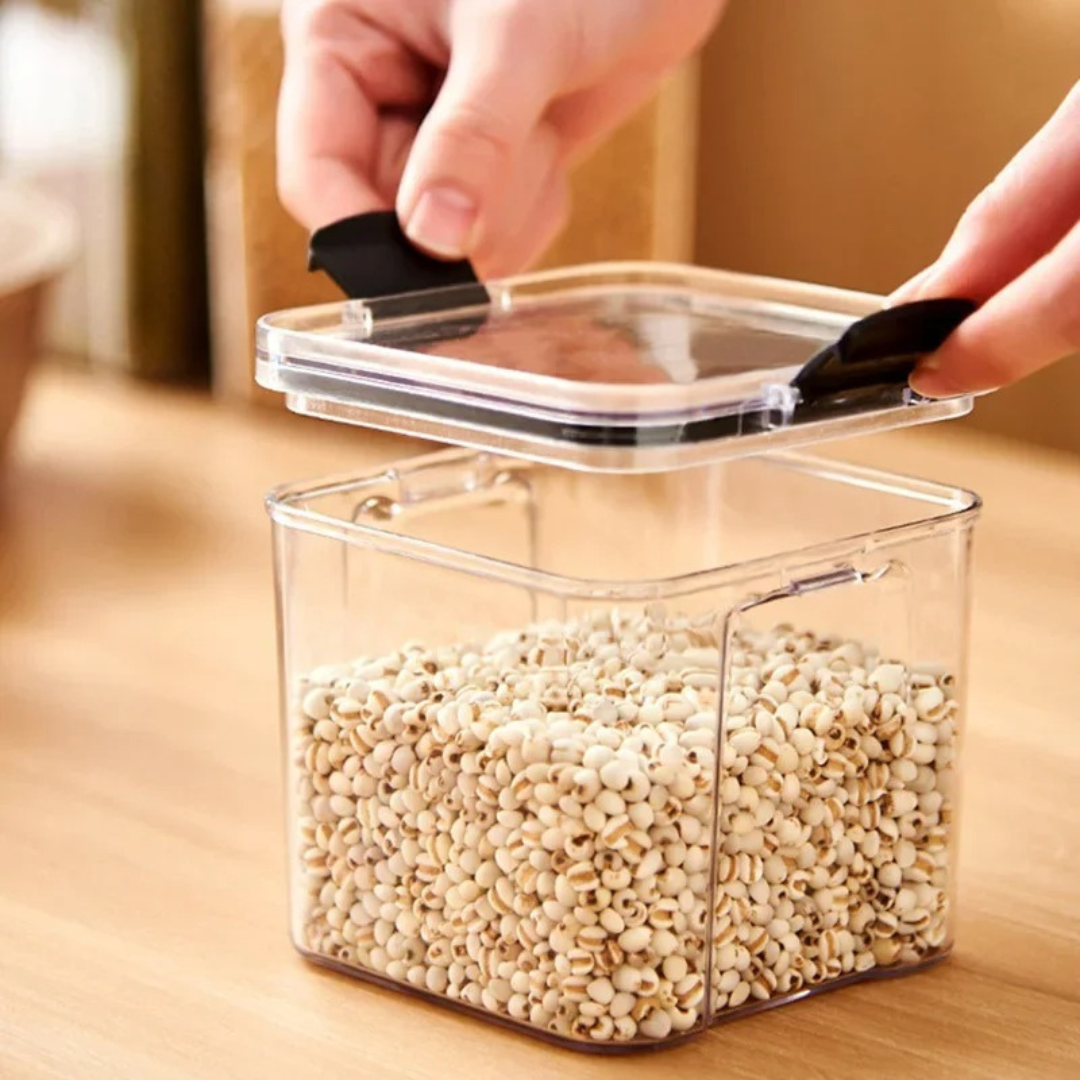 Pote de Armazenamento de Alimentos com Vedação