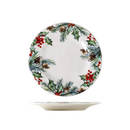 Prato de Jantar de Cerâmica com Tema de Natal