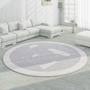Tapete Decorativo Moderno Redondo - Coleção Japão