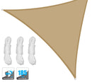 Toldo Triangular Portátil Impermeável Flexível e Resistente Com Proteção UV