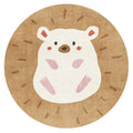 Tapete Decorativo Infantil Redondo - Coleção Fofura Animal