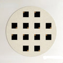 PROMO OUTLET - Tapete Decorativo Orgânico Moderno Redondo - Coleção Paris
