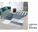 Tapete Retangular Decorativo - Coleção BlueGeometric
