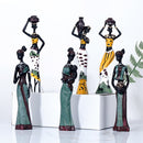 Kit de estatuetas decorativas - Africanas