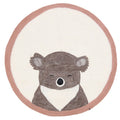 Tapete Decorativo Infantil Redondo - Coleção Fofura Animal