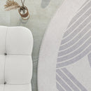 Tapete Decorativo Moderno Redondo - Coleção Japão