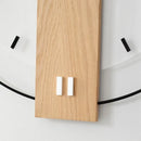 Relógio de Parede Decorativo Moderno de Madeira - WoodCraft Elite