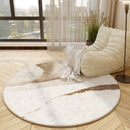PROMO OUTLET - Tapete Decorativo Orgânico Moderno Redondo - Coleção America