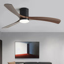 Ventilador de teto moderno com Iluminação e Controle Remoto - ZenithBreeze X2
