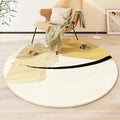 PROMO OUTLET - Tapete Decorativo Orgânico Moderno Redondo - AbstractArt!