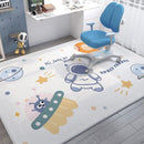 Tapete retangular infantil antiderrapante - Coleção Astronauta