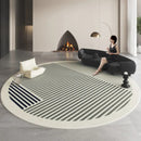 PROMO OUTLET - Tapete Decorativo Orgânico Moderno Redondo - Coleção Paris