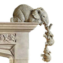 kit estatuetas Família Elefante
