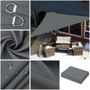 Toldo Triangular Portátil Impermeável Flexível e Resistente Com Proteção UV