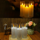 Velas LED Flameless com Controle Remoto para Decoração de Casa