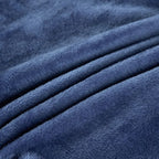 Cobertor Manta Flannel Queen Turim 2,40x2,20m 180g/m² Azul
